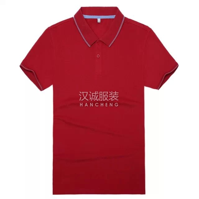 精品红色竹炭纤维T恤衫